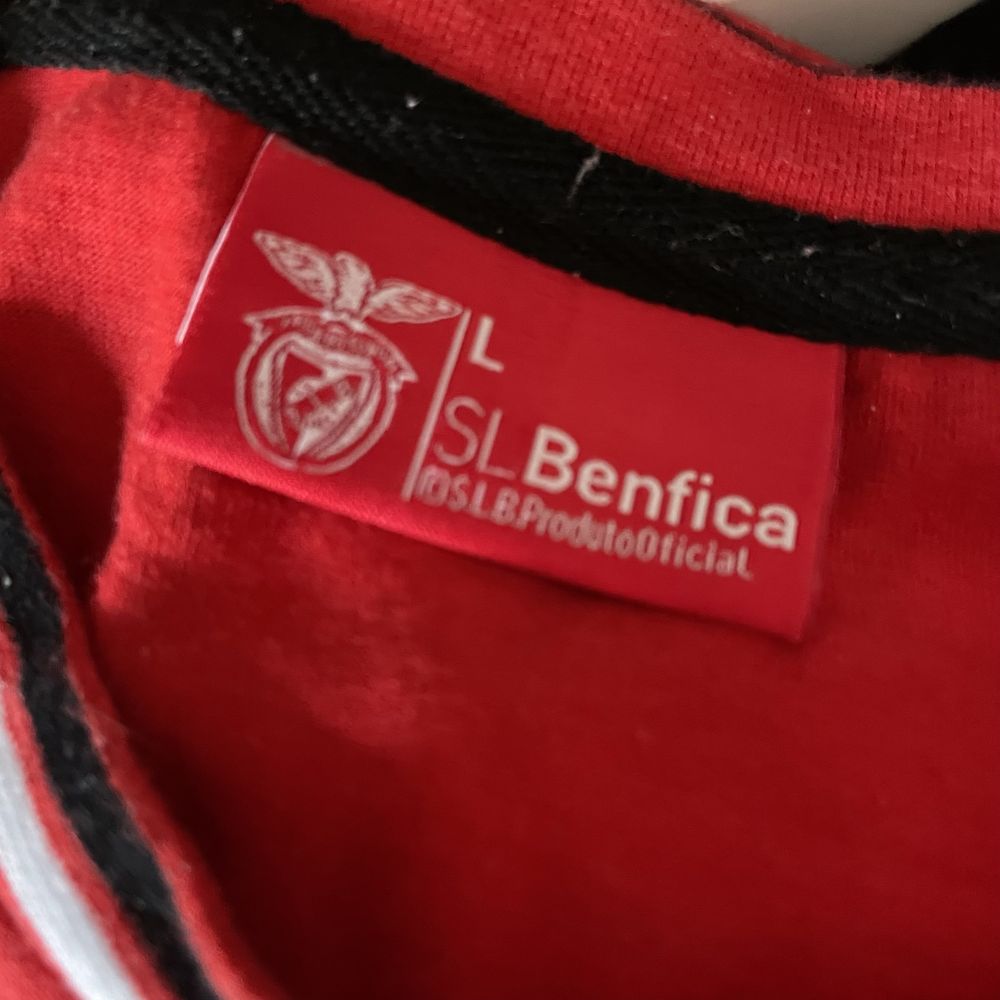 Pijama Vintage Benfica - Tamanho L (NOVO)