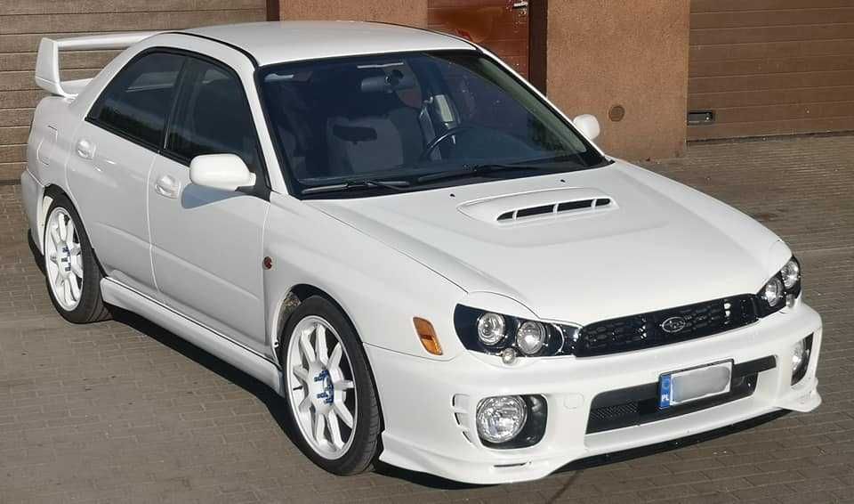 Dokładka zderzaka front lip SUBARU Impreza WRX GD STI 01-03 Bugeye