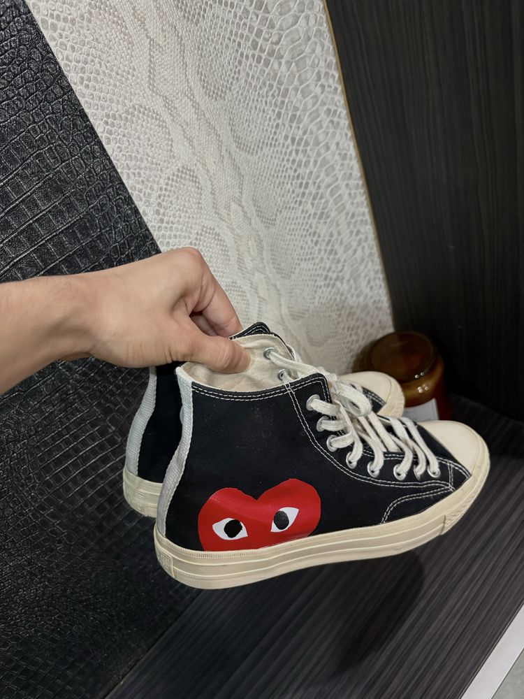 converse comme des garcons