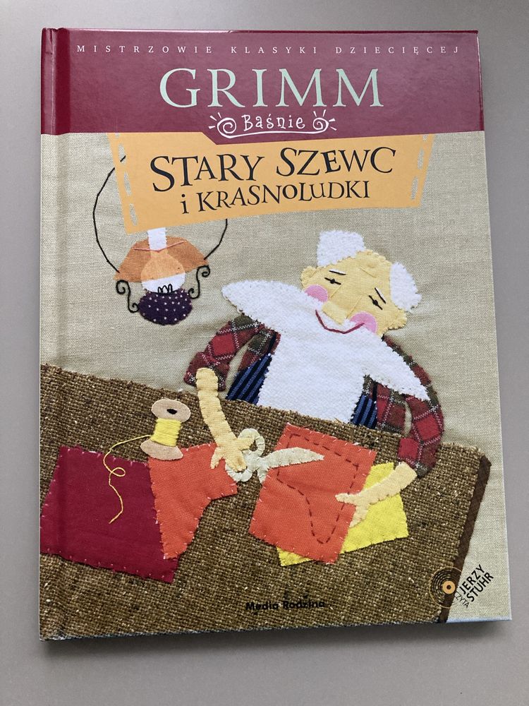 Grimm Stary szewc i krasnoludki z płytą CD