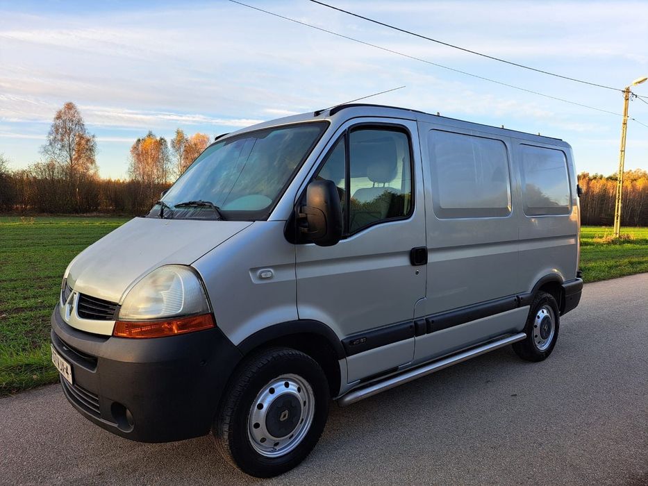 Renault Master  Renault Master 2.5 DCI 120KM 2007r 3-os L1H1 Klima