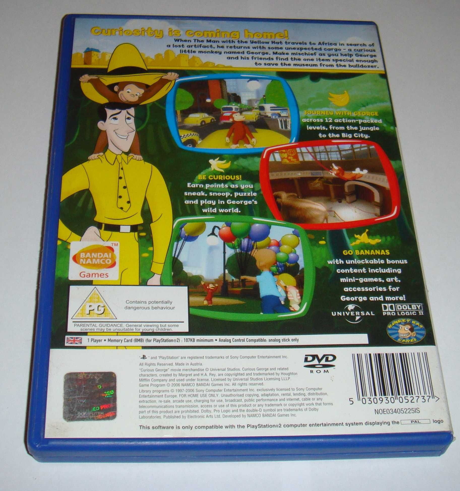 Ciekawski George (Curious George) ps2