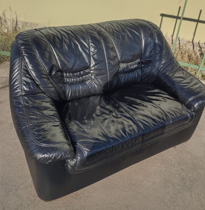 Sofa skórzana dwu- i trzyosobowa