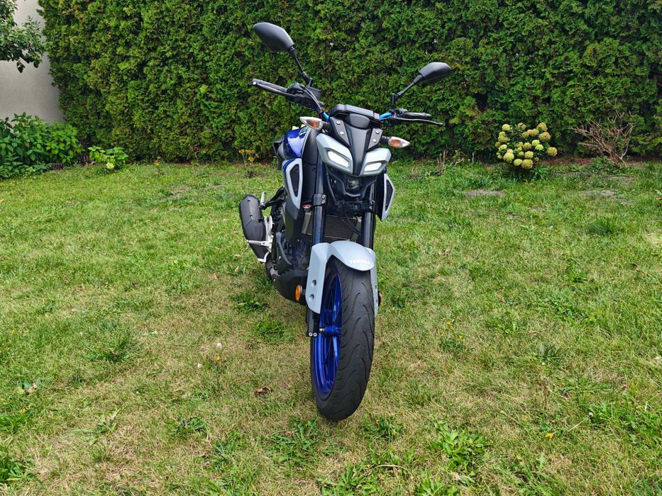Yamaha Mt125, 2021r, Rizoma, Led, kat B, A1, 15KM