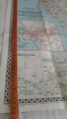 Карта National Geographic 1964 Greater New York vintage map и др. 1959