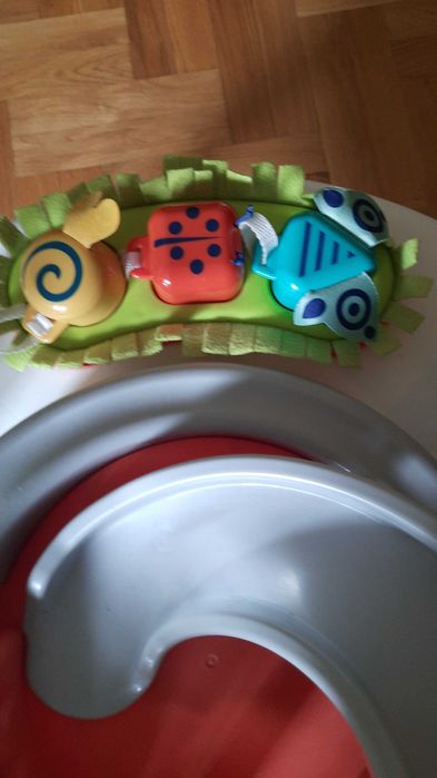 Fisher Price CENTRUM ZABAW 2w1 Stoliczek Edukacyjny FVD25