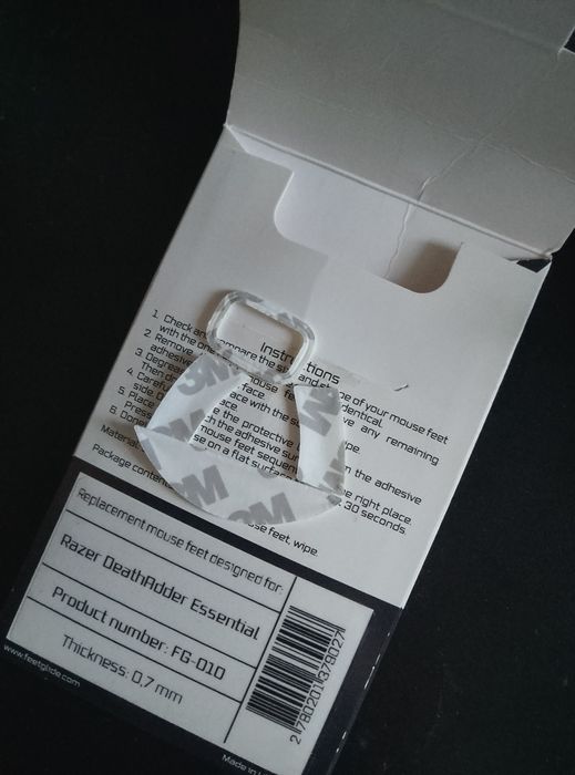 Глайды razer deathadder essential новые