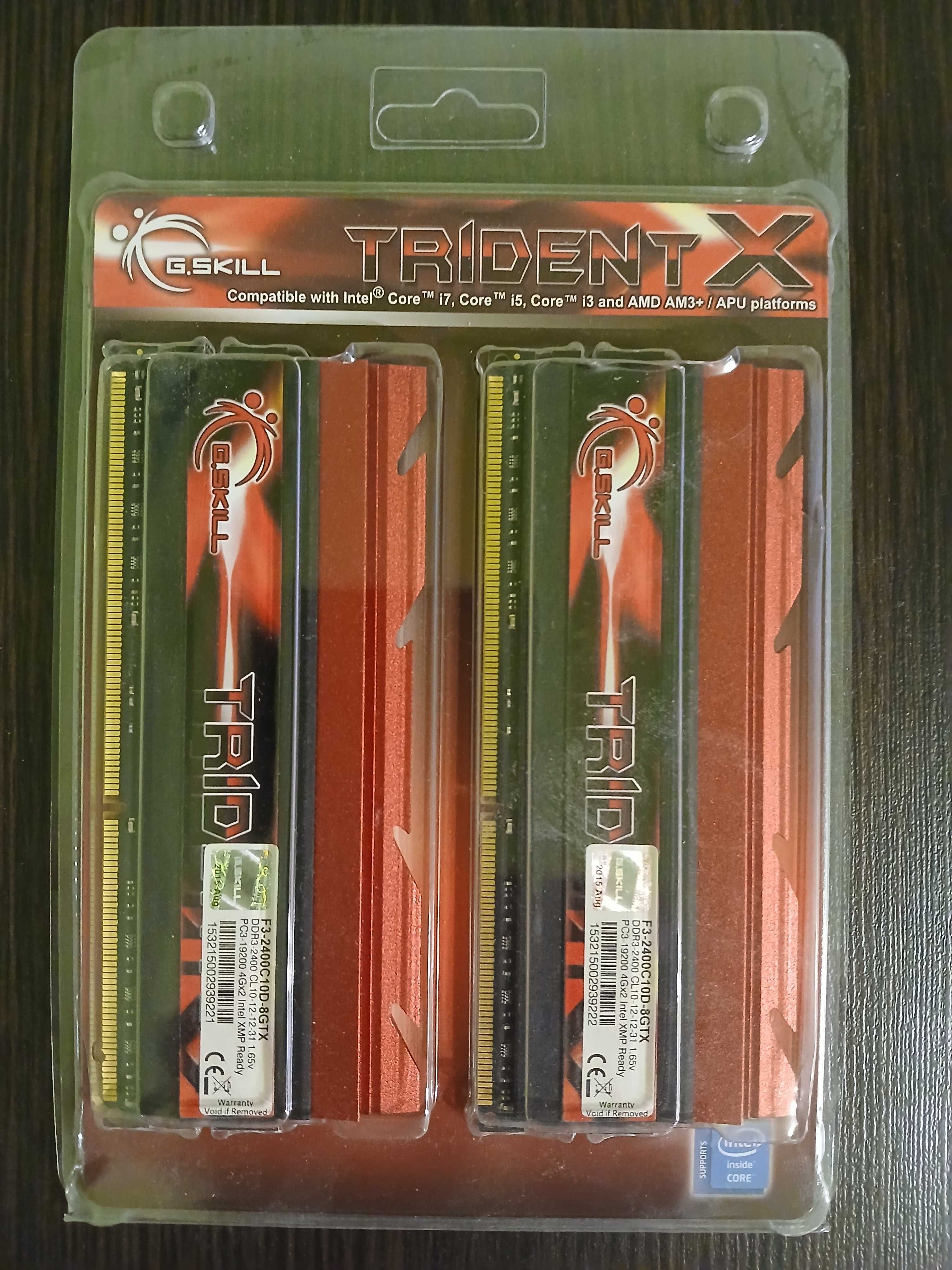 Pamięć DDR3 2400MHz G.Skill Trident 8GB (2 x 4 GB)