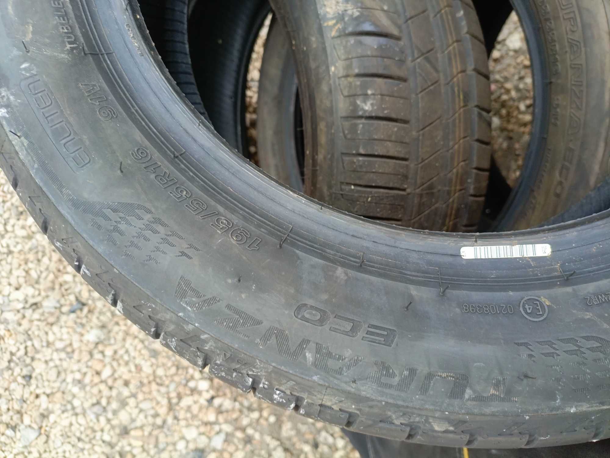 Nowe demo opony letnie 195/55/16 Bridgestone 2023r