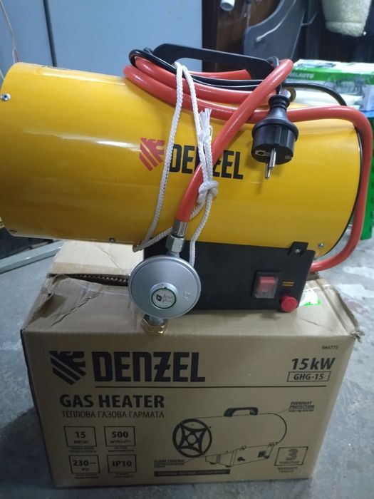 Газова теплова гармата DENZEL GHG - 15