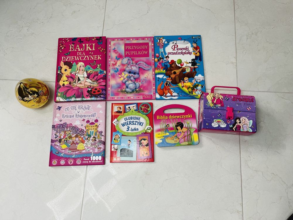 Książki zabawki dla dziewczynki