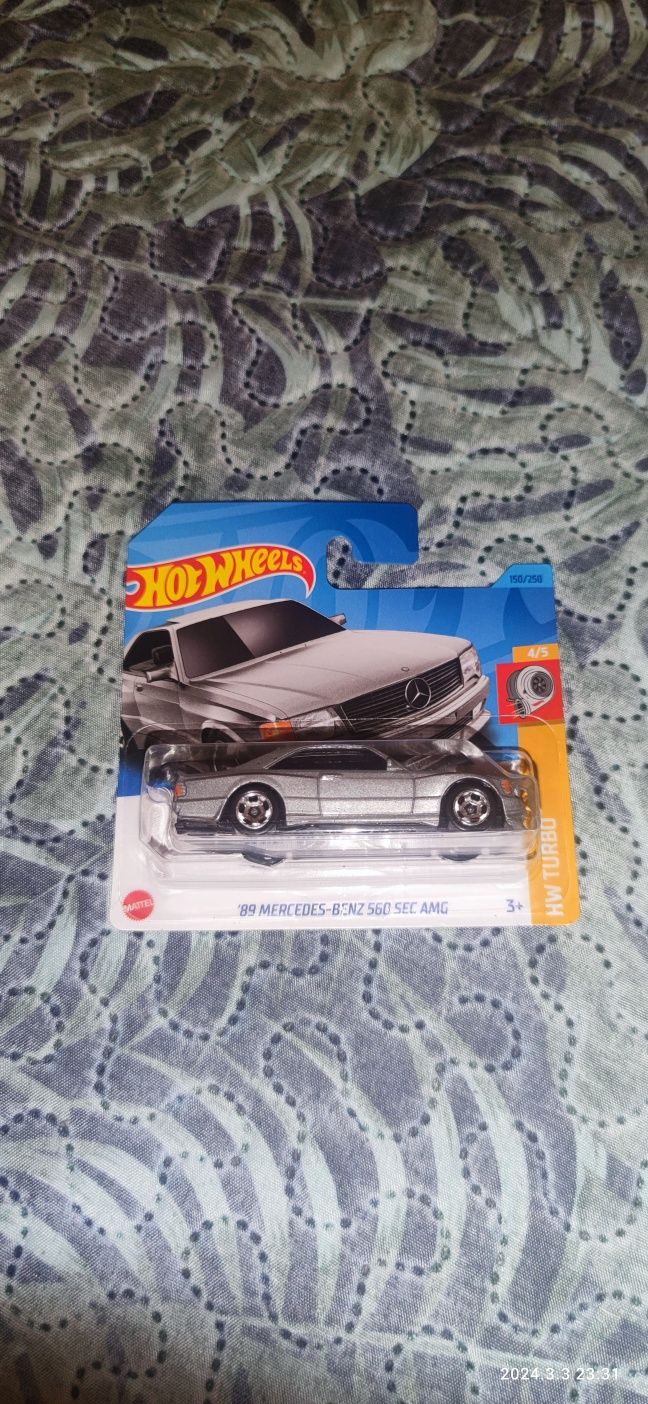 Hot wheels Mercedes Benz 560 SEC AMG