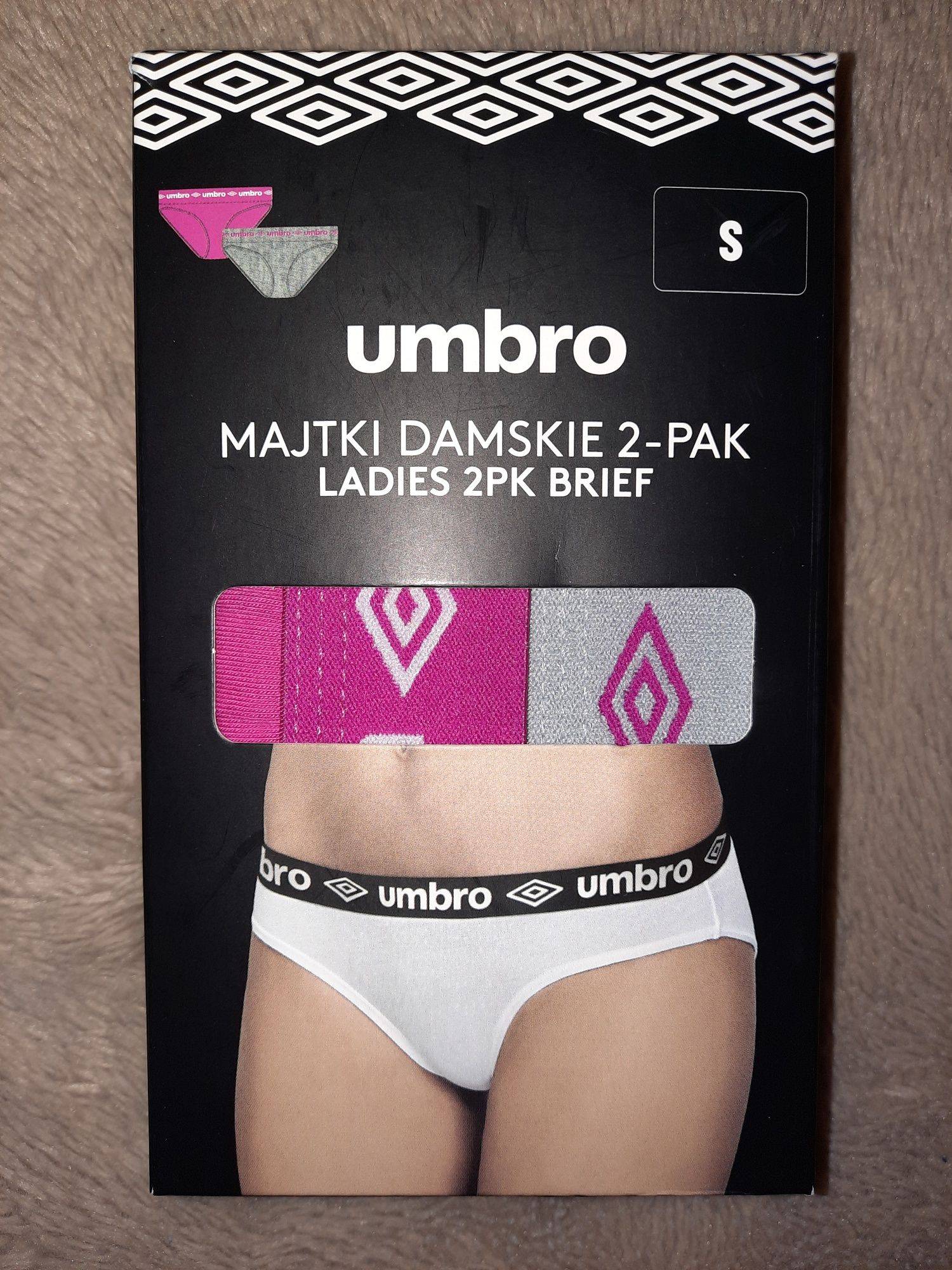 Majtki damskie 2-pak Umbro