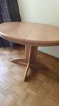 Stol drewniany okragly 90cm rozkładany