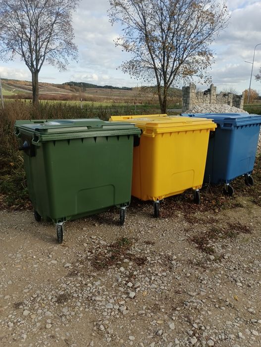 Pojemnik na śmieci 1100l nowy fv