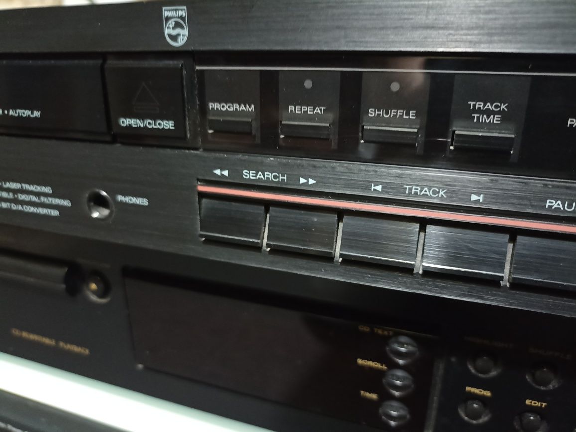Leitor de cd Philips CD 380.