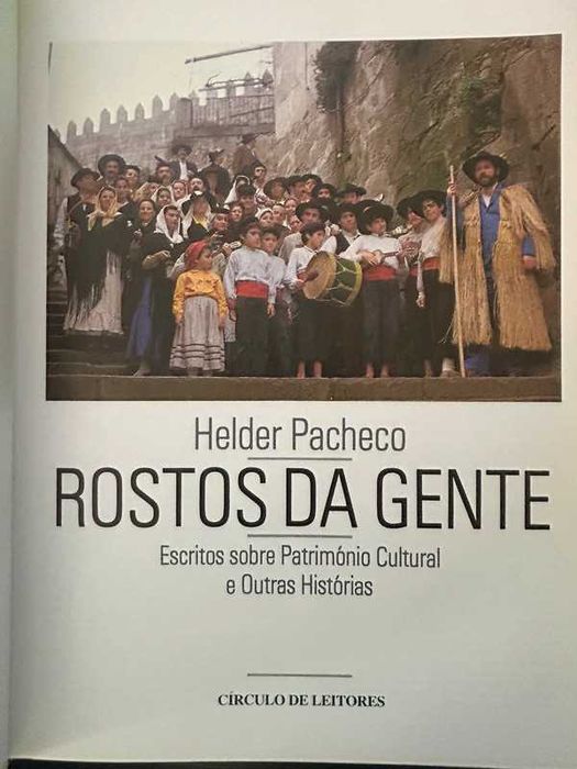 Livro Rostos da Gente- Helder Pacheco