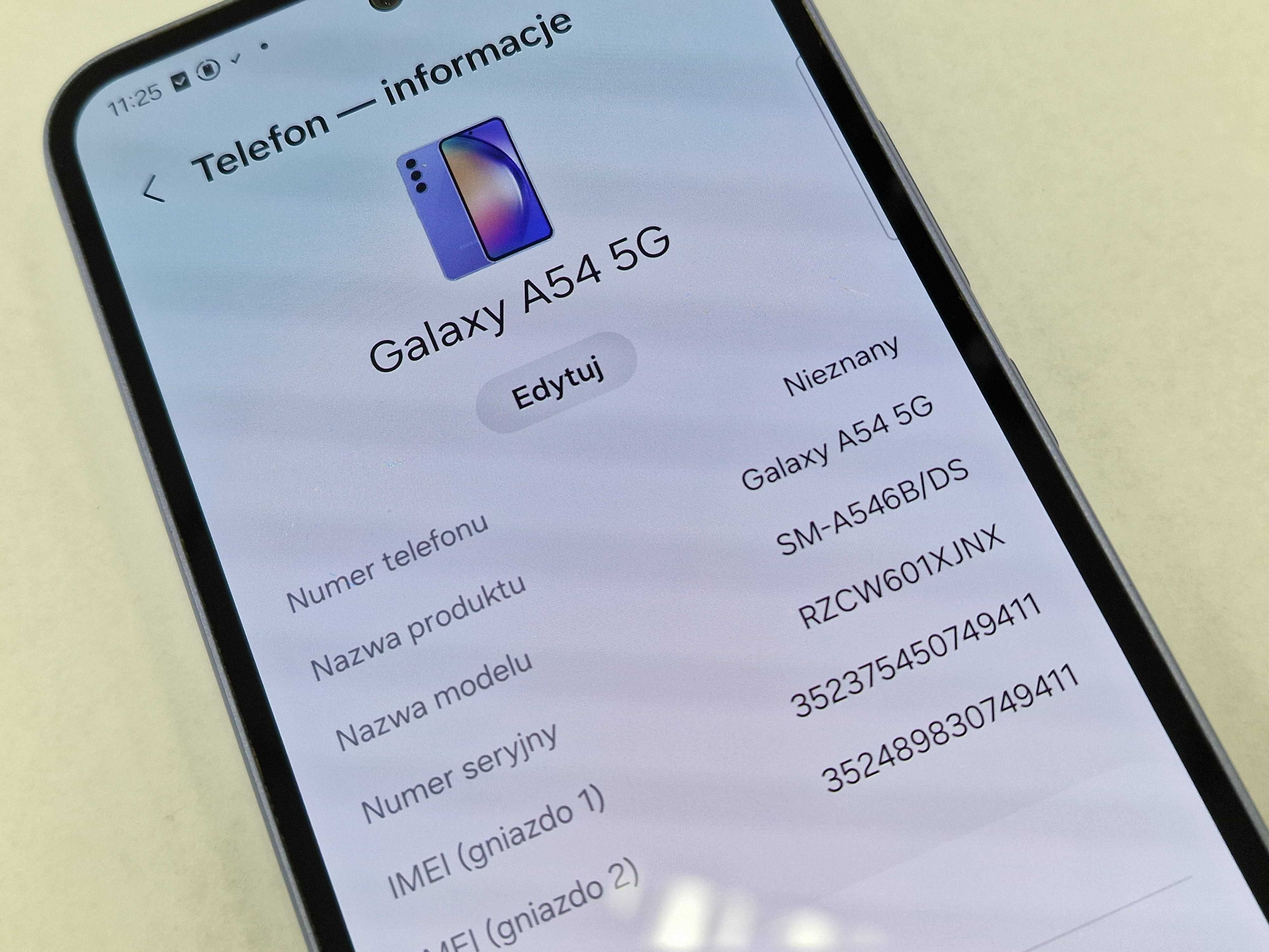 Samsung Galaxy A54 5G Dual SIM/ 8GB/ 128GB/ Awesome Violet/ Grade B