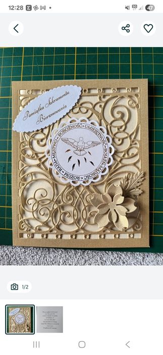 Kartka na bierzmowanie