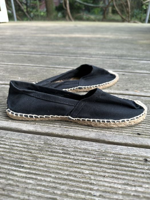 czarne espadryle 36