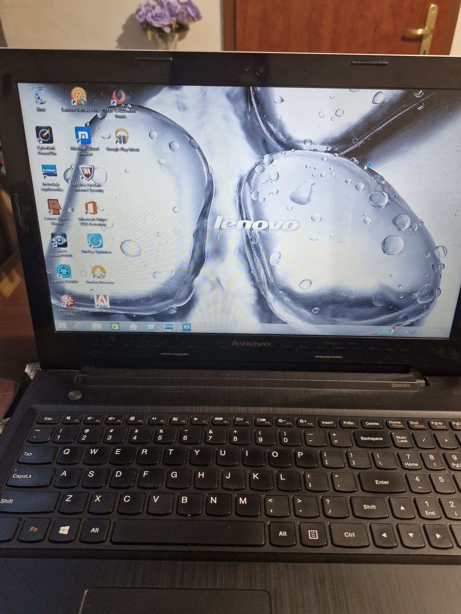 Laptop lenovo G50-80 Windows 8.1 4G ram dysk 1 tb