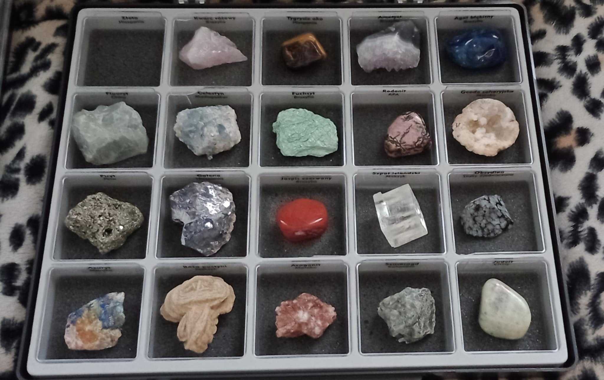 Minerały świata kolekcja