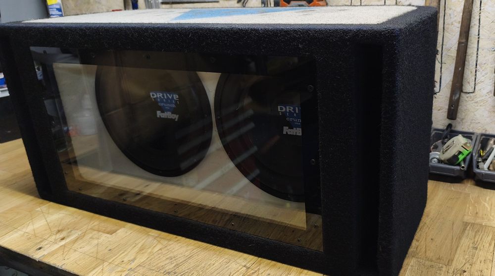 Skrzynia basowa Crunch FAT BOY 2x12" USA 2x30cm 800w rms tuba subwoofe