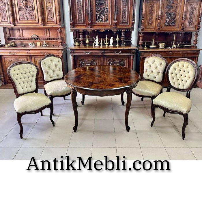 Стільці стіл  дерево стулья 3385 меблі з Європи