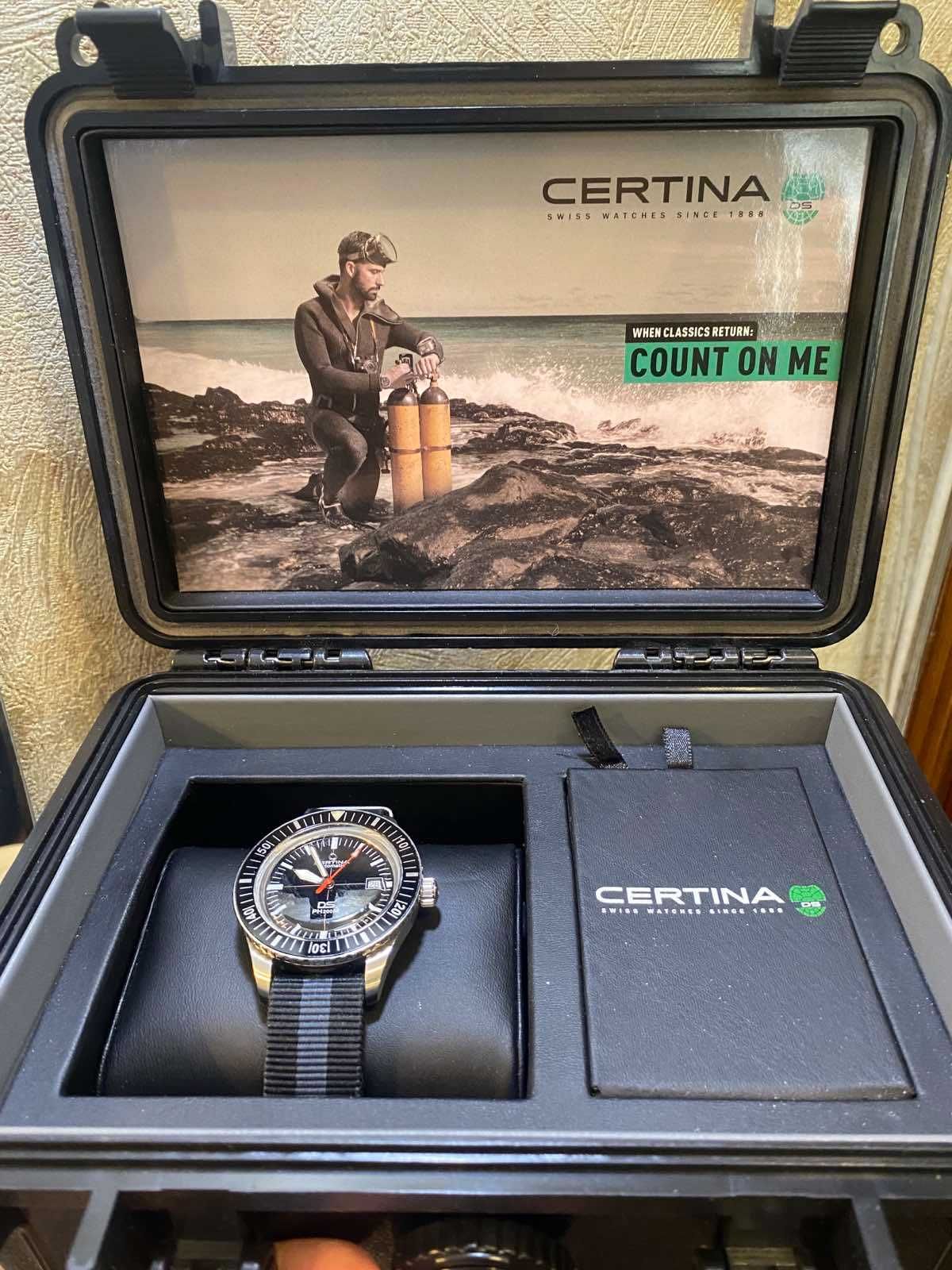 Годинник CERTINA DS PH200M C036.407.16.050.00