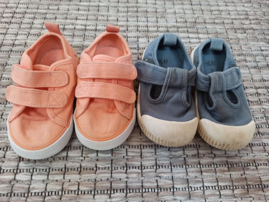 2x trampki H&M r. 22
