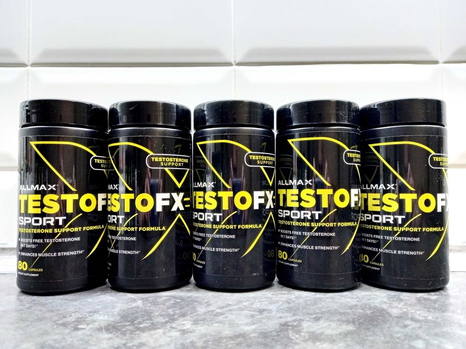 Allmax, Testo FX Sport (80 капс.), бустер тестостерона