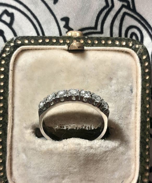 R.13 Obrączka Iskrzące Brylanty 0.55ct Złoto 585 WYCENA