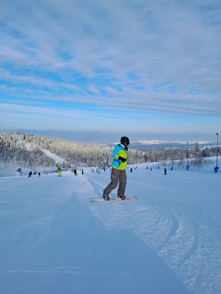 Kurtka + spodnie snowboard narty zimowe XL