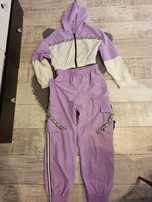 Nowy dres liliowy damski