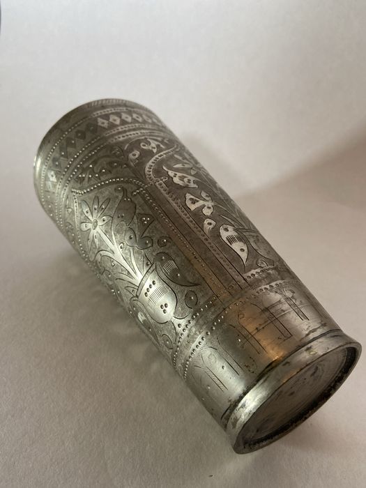 Pakistanski mosiezny kubek do Lassi