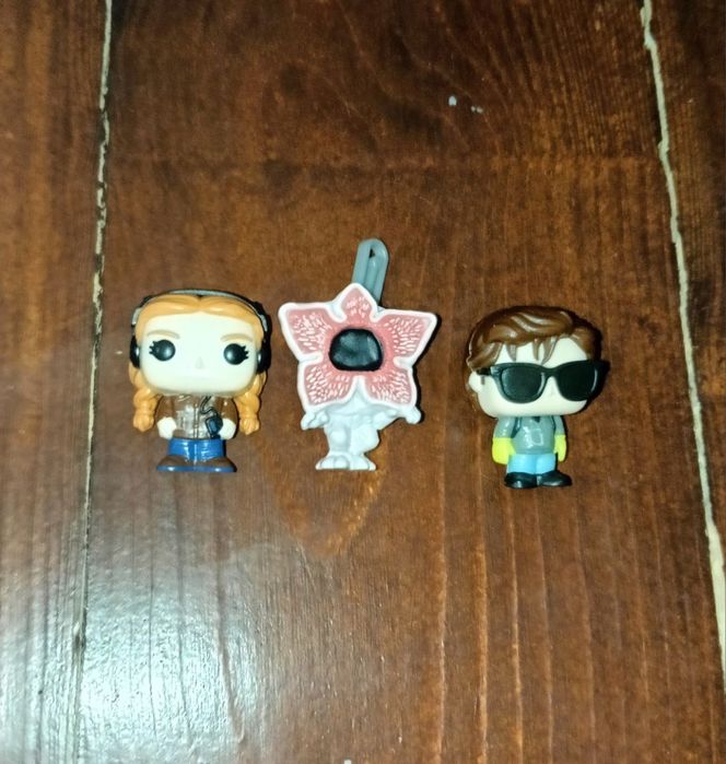 Фігурки kinder joy: Макс, Демогоргон, Стів