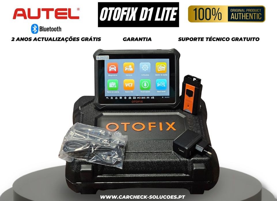 Autel Otofix D1 Lite - Maquina de Diagnóstico 
• 2 Anos Actualizações