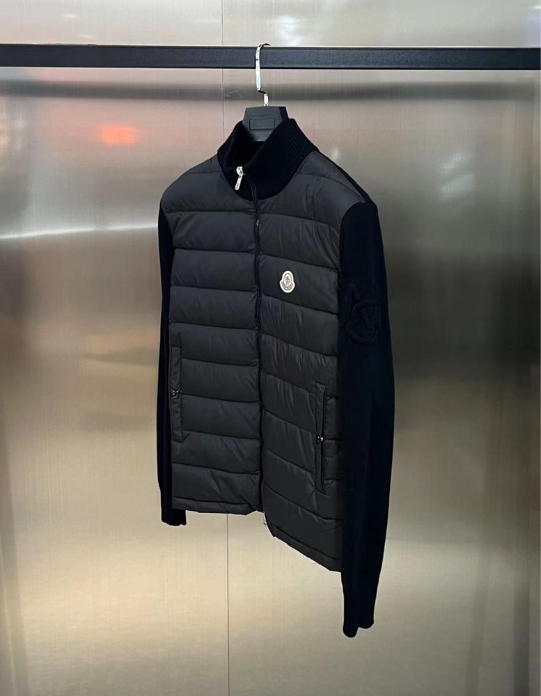 Moncler Cardigan Casaco zipper