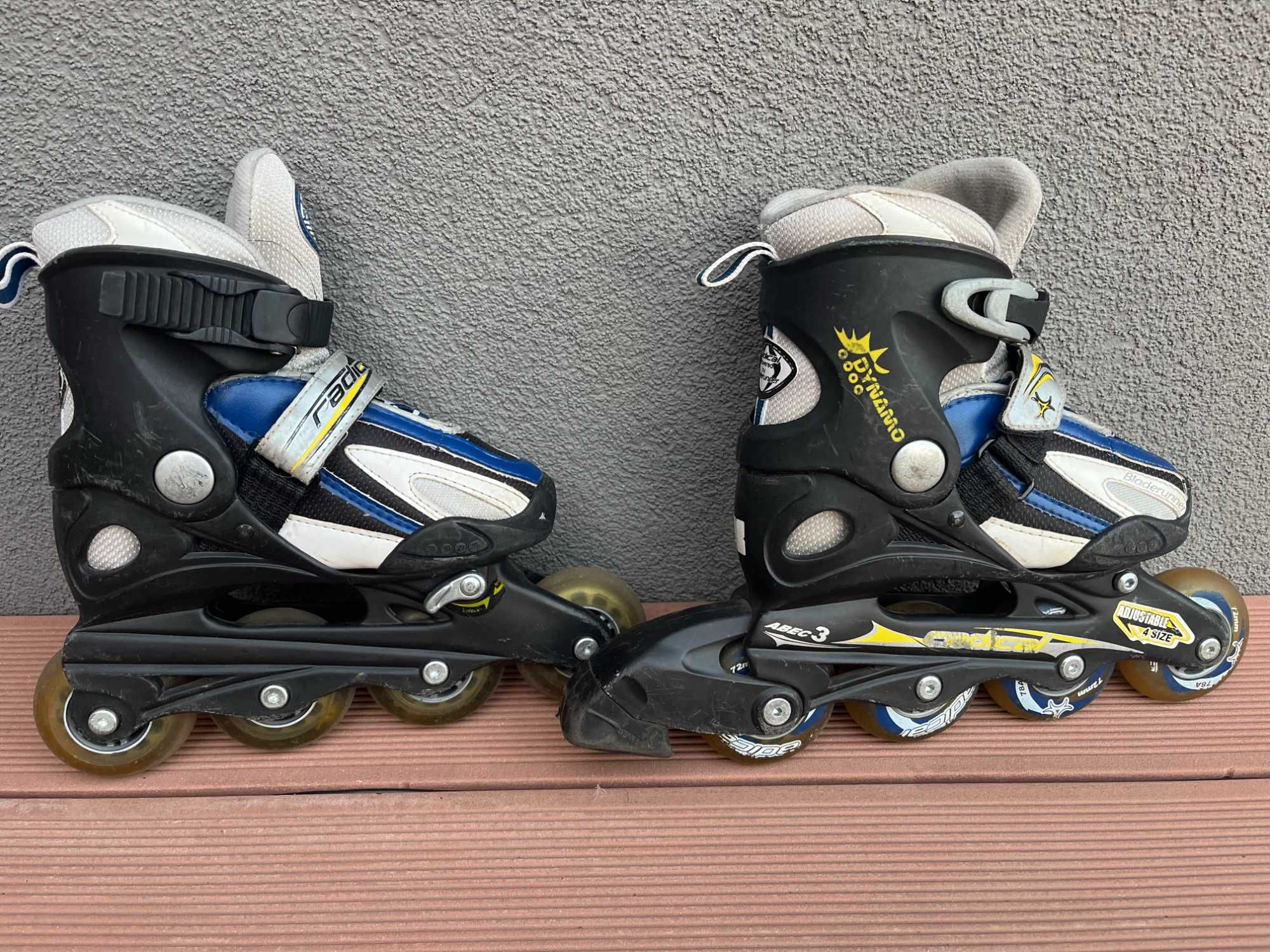 Rolki dziecięce Rollerblade bladerunner radical 28-31 regulowane