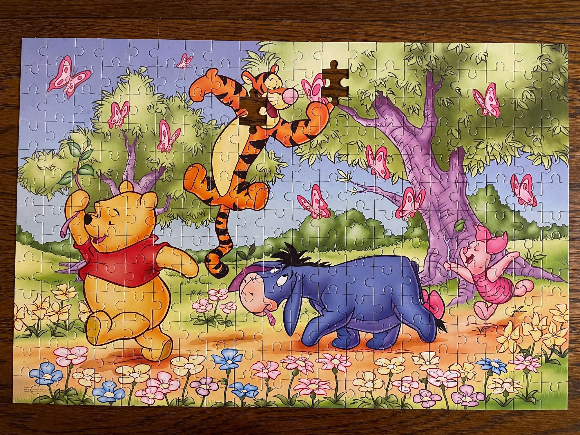 Puzzle Trefl Kubuś Puchatek 260 retro disney