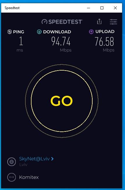 Мережева карта PCI 100Mbps