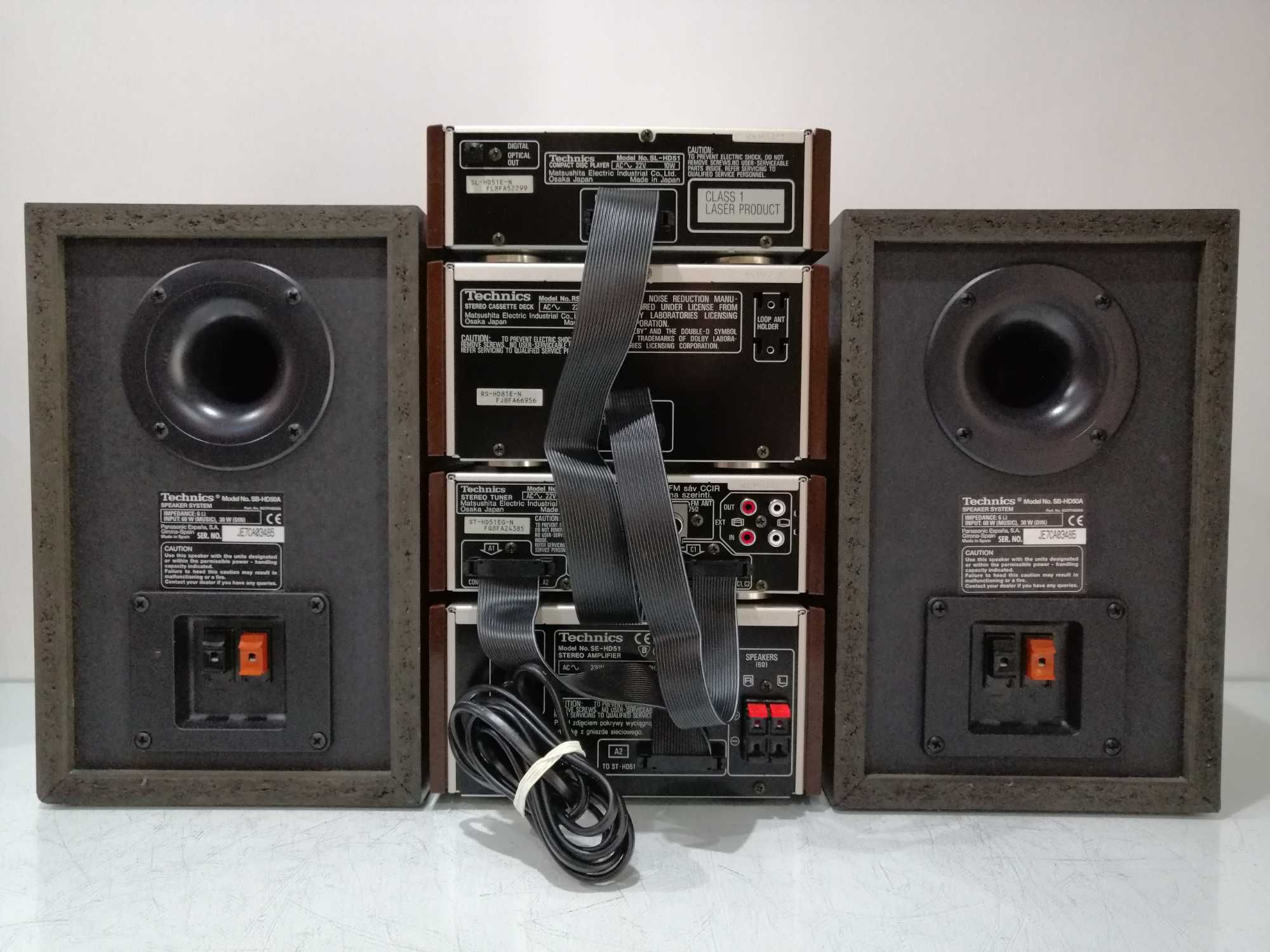 Wieża Technics SE-HD51,ST-HD51,RS-HD81,SL-HD51,SB-HD50A