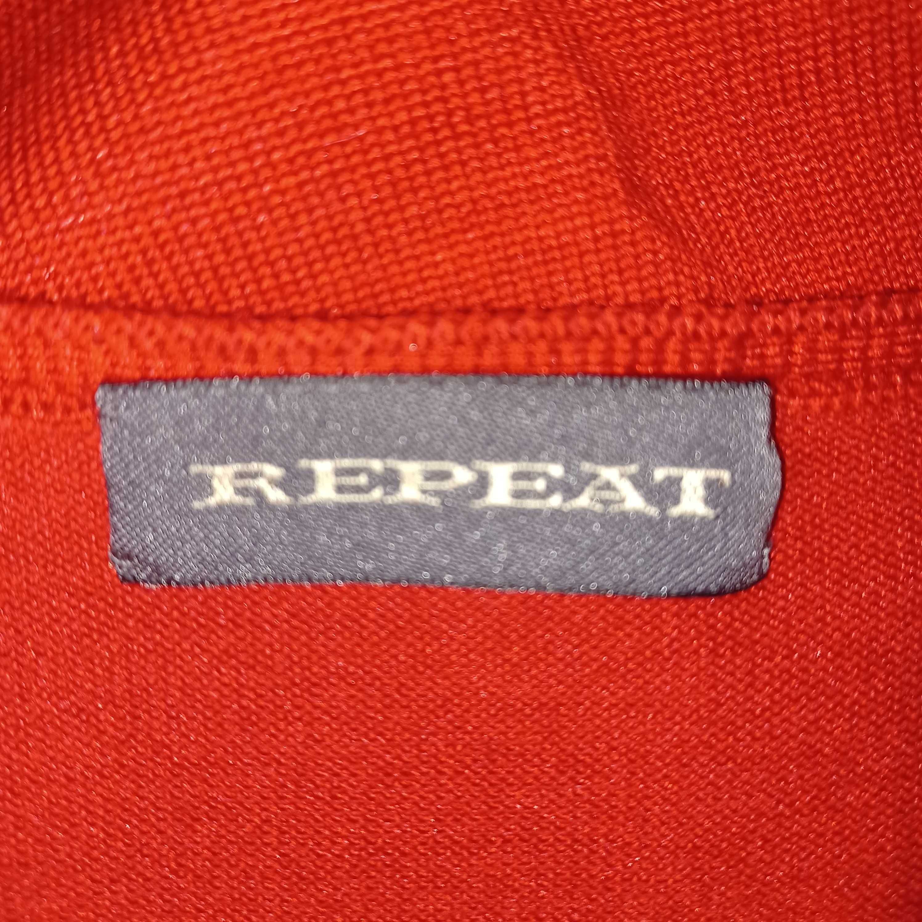 Repeat sweter kardigan klasyczny zgrabny 80% jedwabiu dla M/L