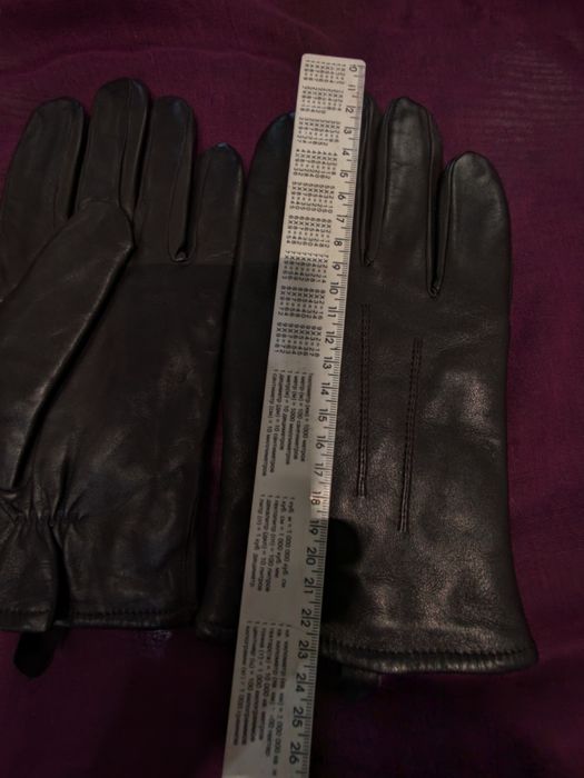 Шкіряні чоловічі перчатки M&S large