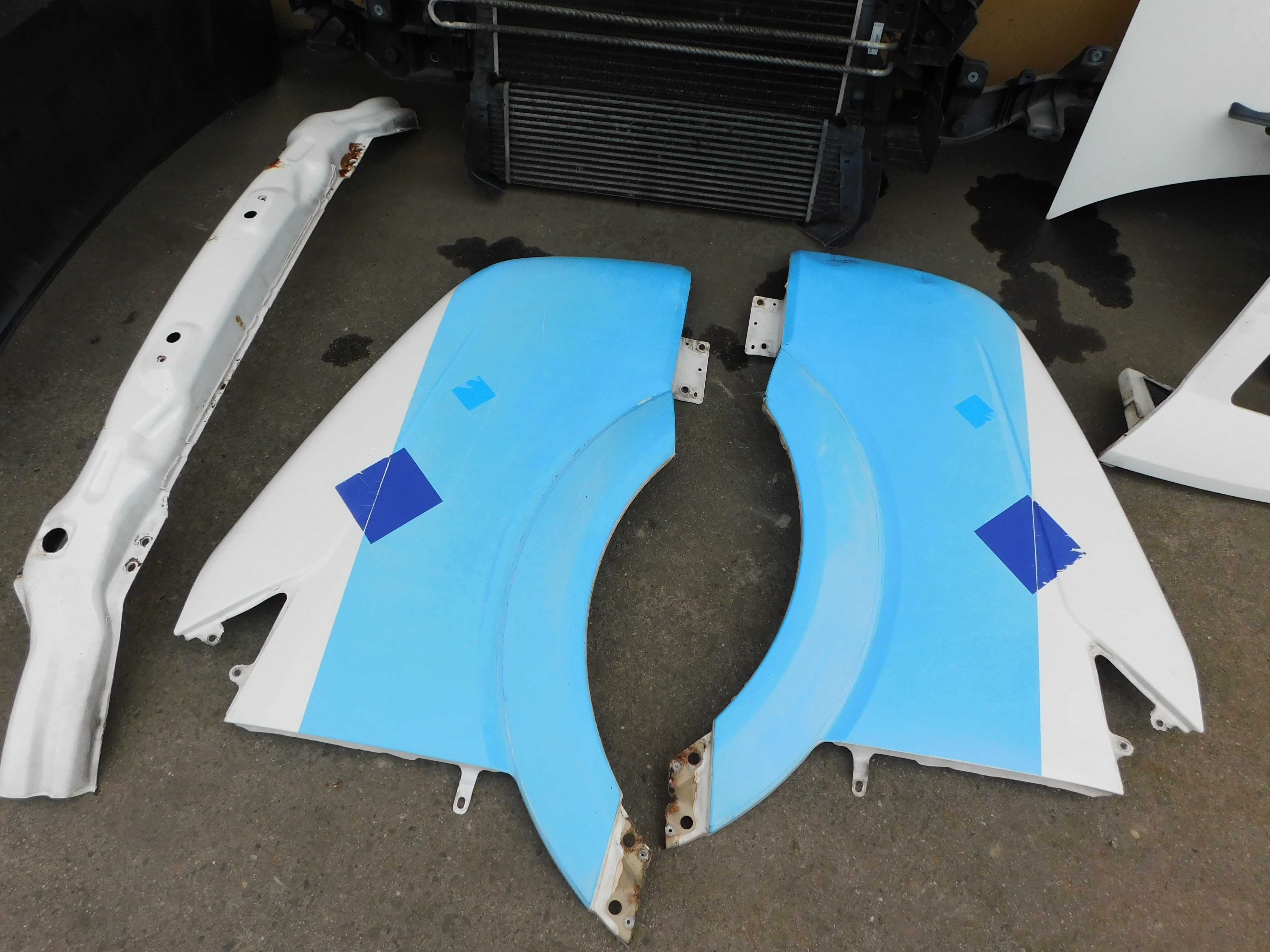 VW Crafter przód kompletny 06-12r maska chłodnice lampy zderzak