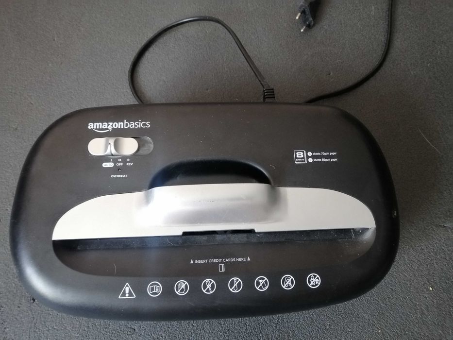 niszczarka do kartek  papieru