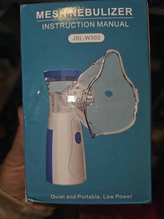 Nebulizator mini z akumulatorem do lafowania.