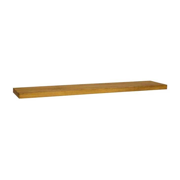 Drewniana półka ścienna samowisząca, naścienna, wspornikowa  120 cm