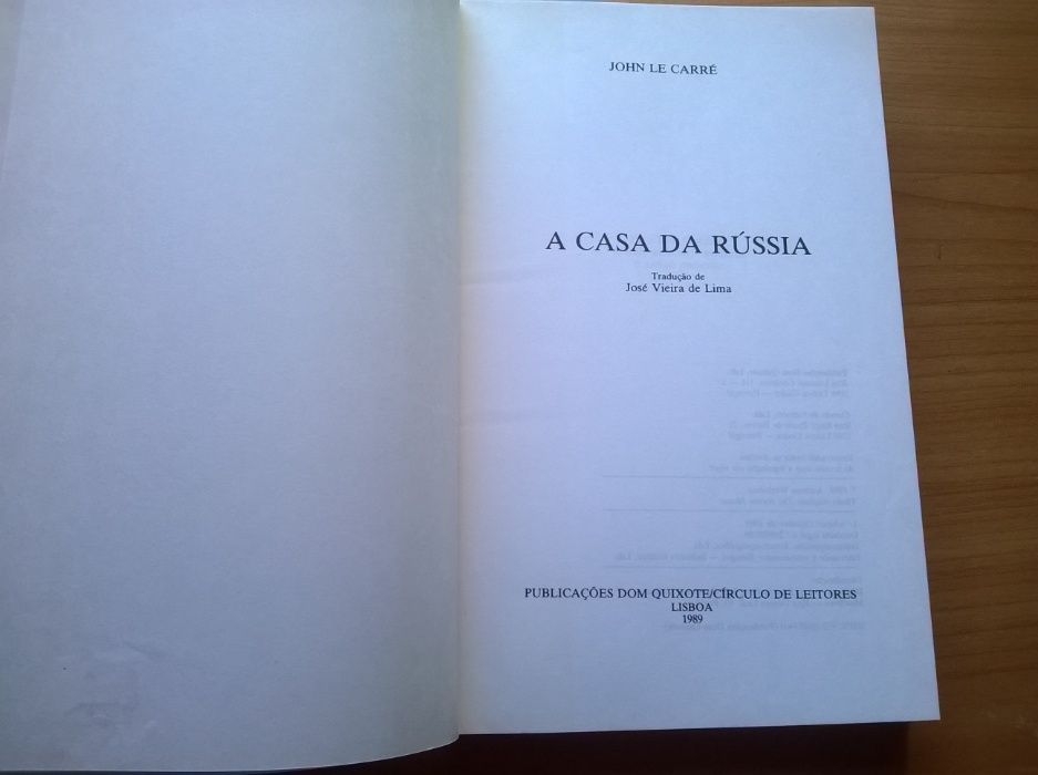 A Casa da Rússia - John Le Carré (portes grátis)