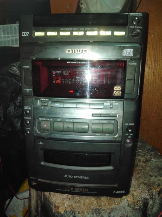 Wieża Aiwa CX-LAP1MKIIZ.Na siedem CD.